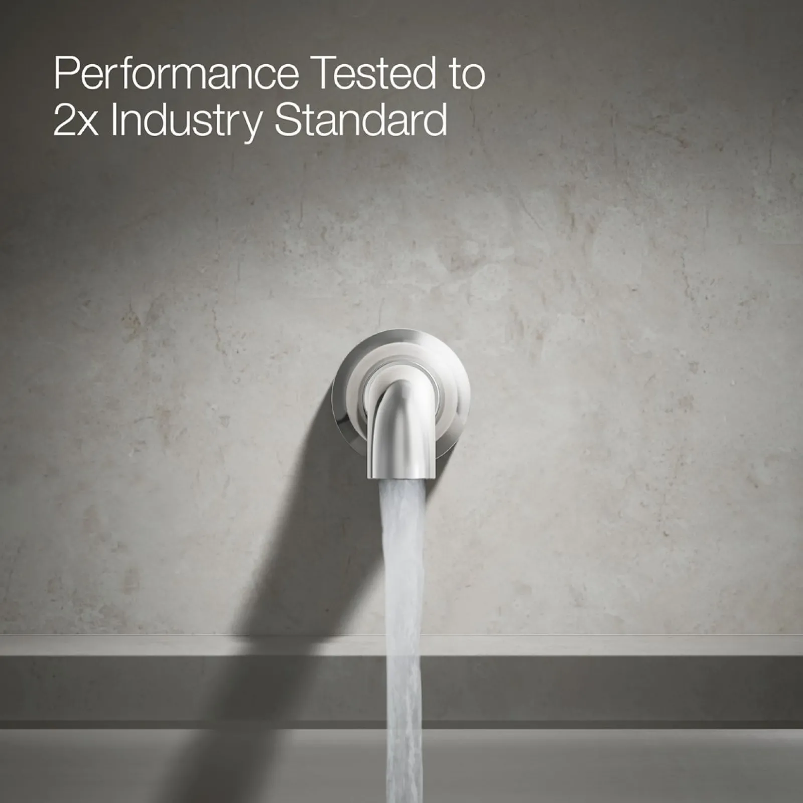 Wall-mount bath spout^Kohler Hot