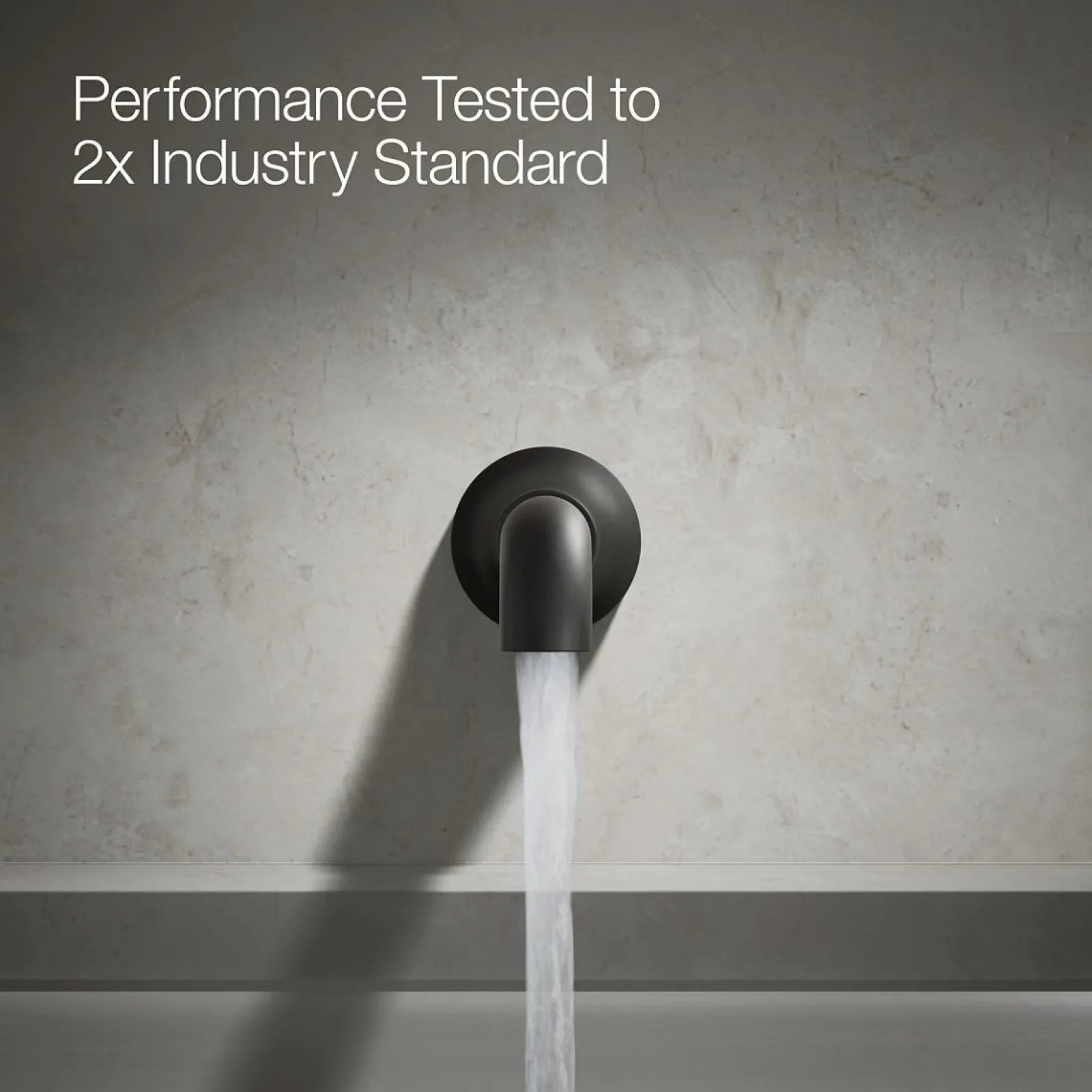 Wall-mount bath spout^Kohler Hot