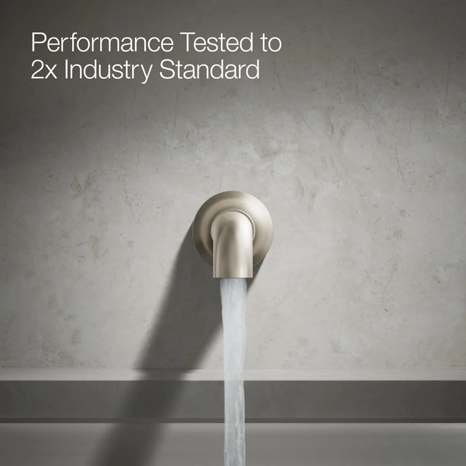 Wall-mount bath spout^Kohler Hot