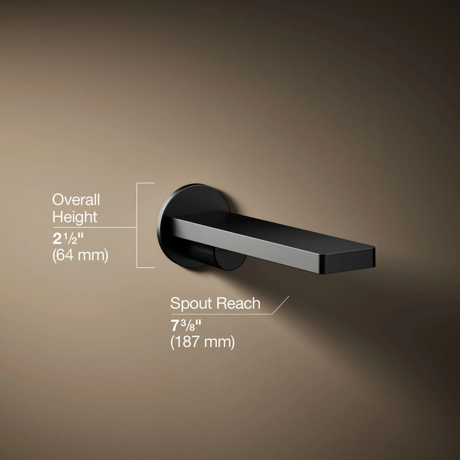 Wall-mount bath spout^Kohler New