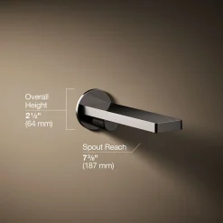 Wall-mount bath spout^Kohler New