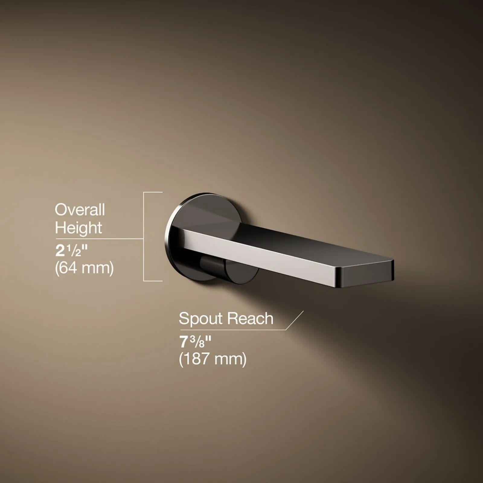 Wall-mount bath spout^Kohler New