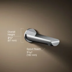 Wall-mount bath spout^Kohler Discount