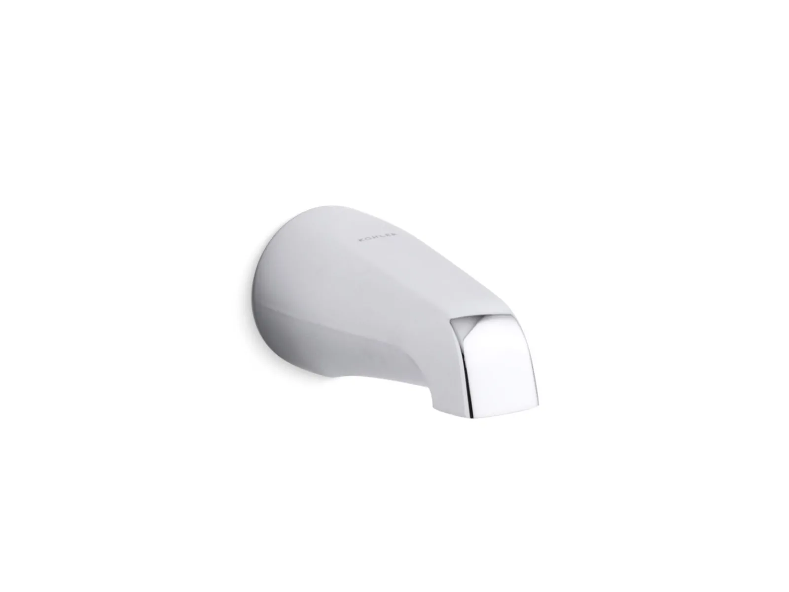 Wall-mount bath spout, 4-7/8", slip-fit connection^Kohler