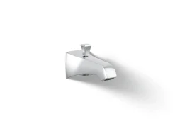 Wall-mount bath spout with Deco design and diverter^Kohler Clearance