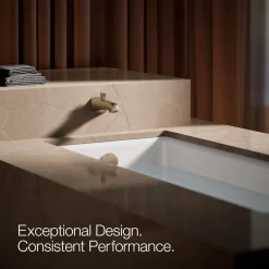 Wall-mount bath spout with Deco design and diverter^Kohler Clearance