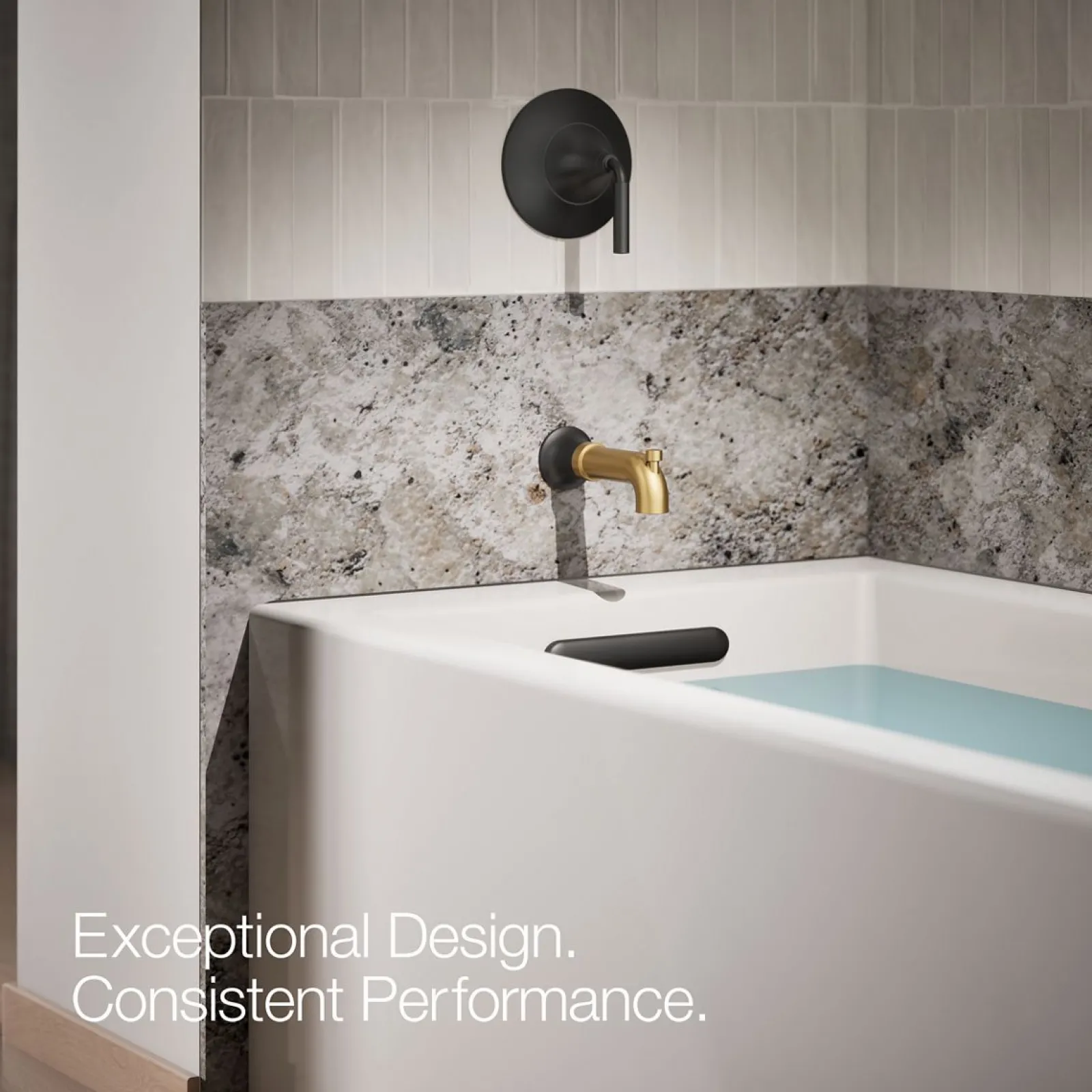 Wall-mount bath spout with diverter^Kohler Sale