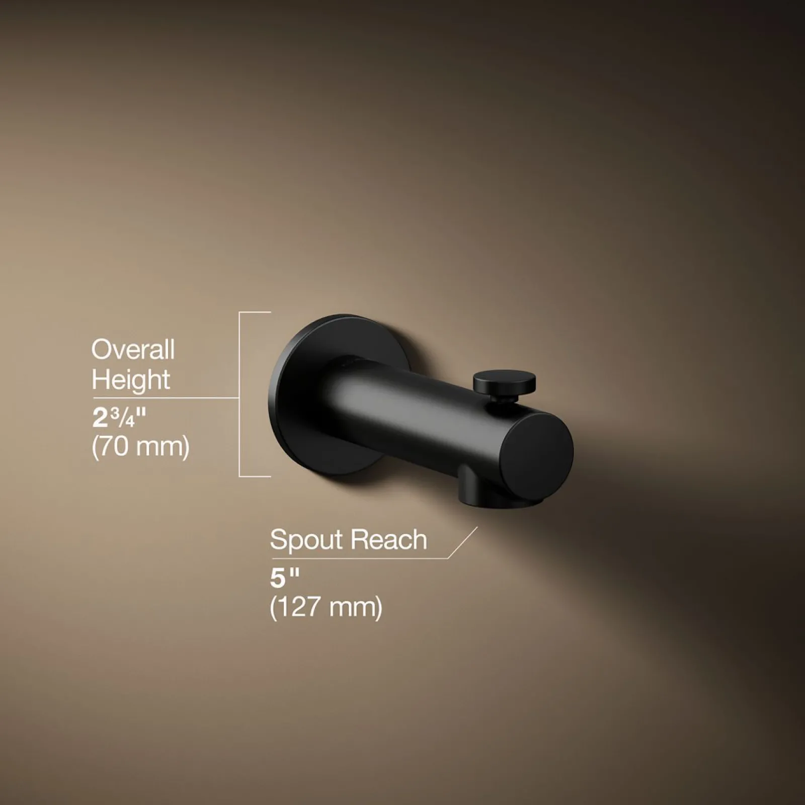 Wall-mount bath spout with diverter^Kohler Sale