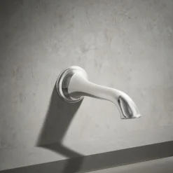 Wall-mount bath spout with flare design^Kohler Online