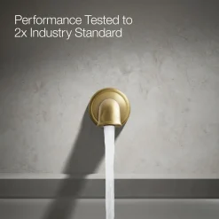 Wall-mount bath spout with flare design^Kohler Online