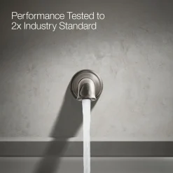 Wall-mount bath spout with flare design^Kohler Online