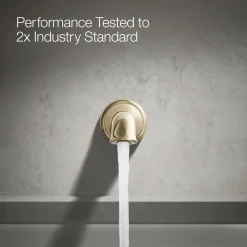 Wall-mount bath spout with flare design^Kohler Online