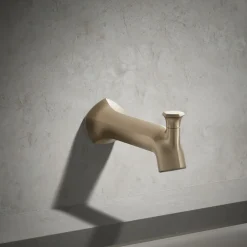 Wall-mount bath spout with Straight design and diverter^Kohler Best