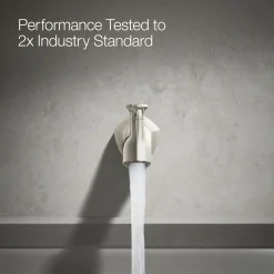 Wall-mount bath spout with Straight design and diverter^Kohler Best