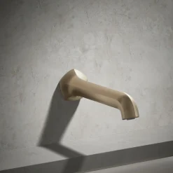 Wall-mount bath spout with Straight design, 8