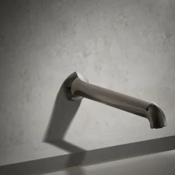 Wall-mount bath spout with Straight design, 12