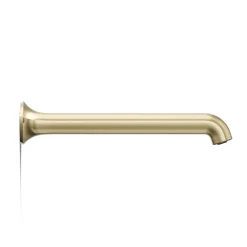 Wall-mount bath spout with Straight design, 12