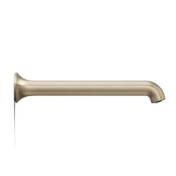 Wall-mount bath spout with Straight design, 12
