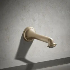 Wall-mount bath spout with turned design^Kohler Discount