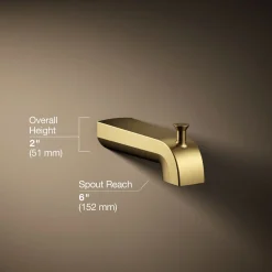 Wall-mount diverter bath spout^Kohler Online