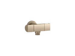 Wall-mount handshower holder with supply elbow and volume control^Kohler Clearance