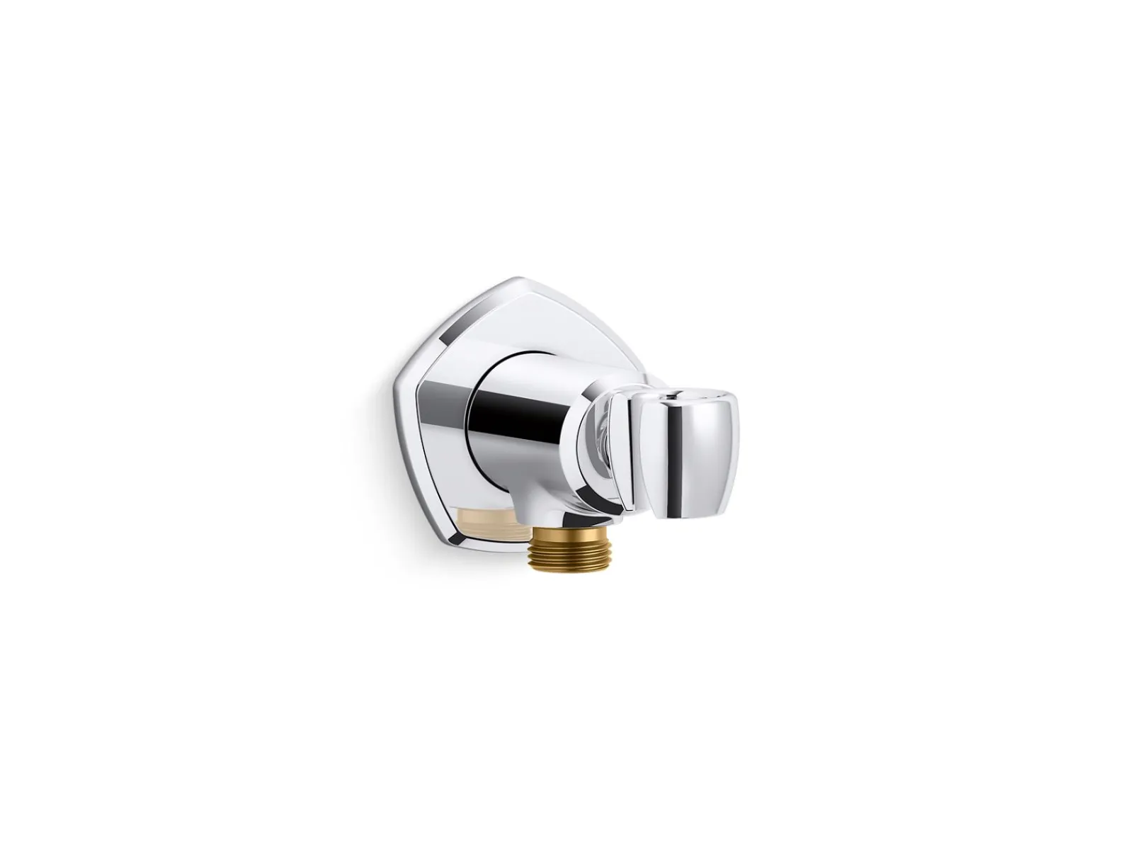 Wall-mount handshower holder with supply elbow and check valve^Kohler Discount
