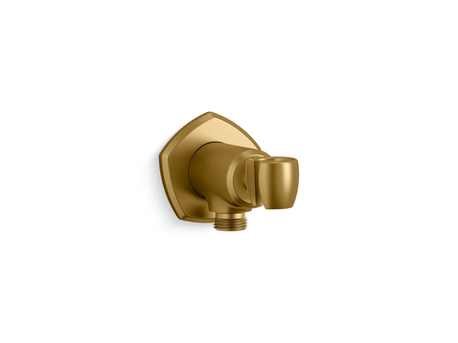 Wall-mount handshower holder with supply elbow and check valve^Kohler Discount