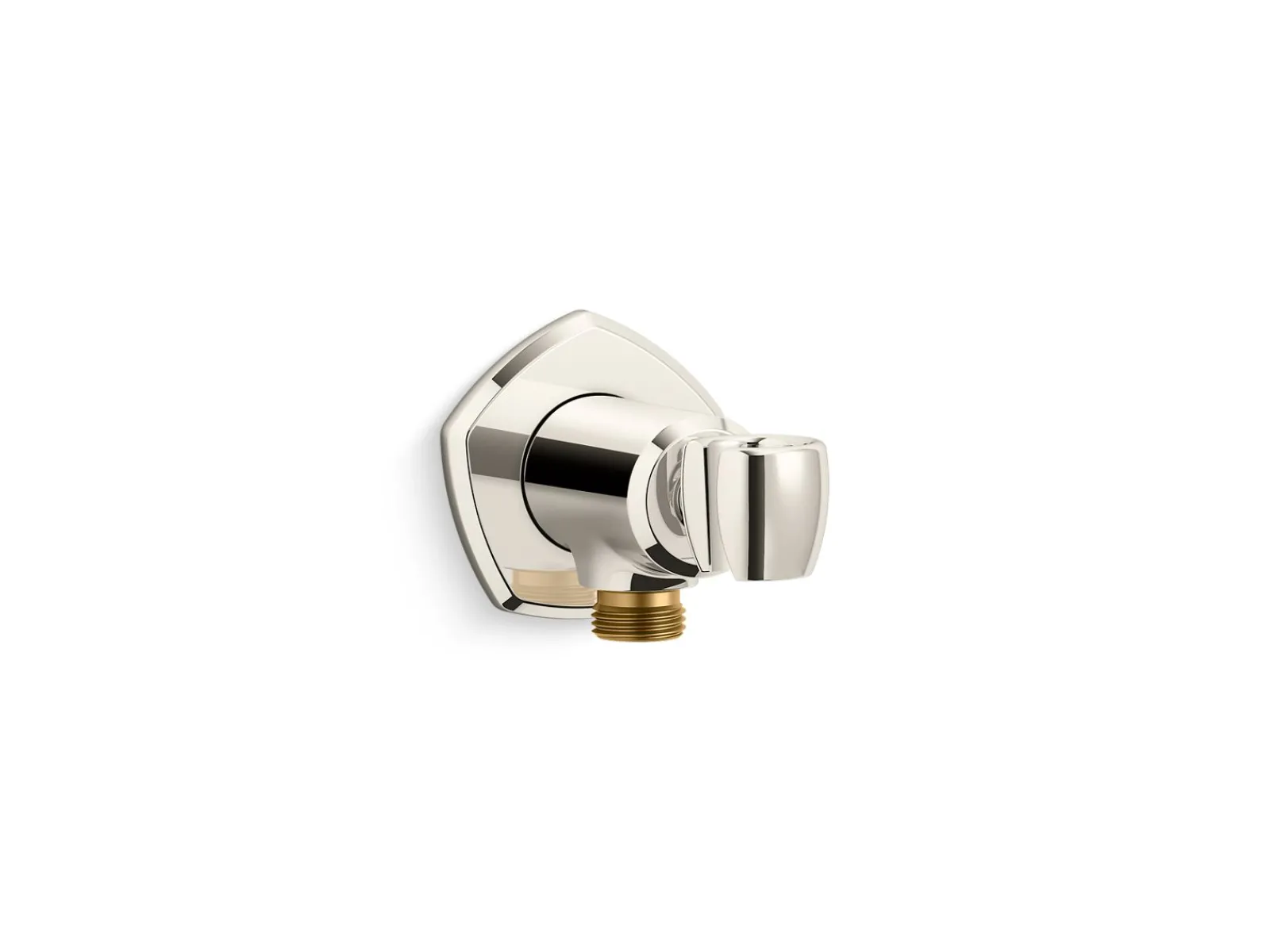 Wall-mount handshower holder with supply elbow and check valve^Kohler Discount