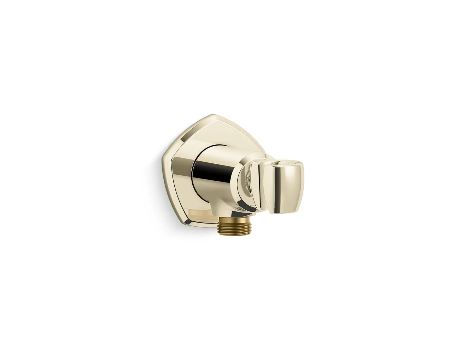 Wall-mount handshower holder with supply elbow and check valve^Kohler Discount