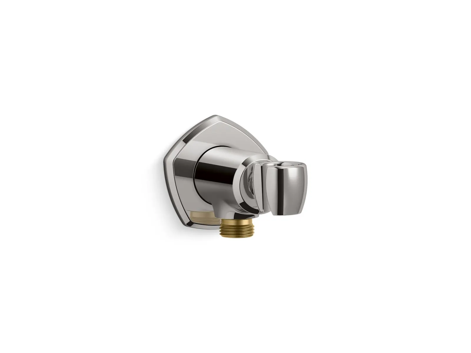 Wall-mount handshower holder with supply elbow and check valve^Kohler Discount