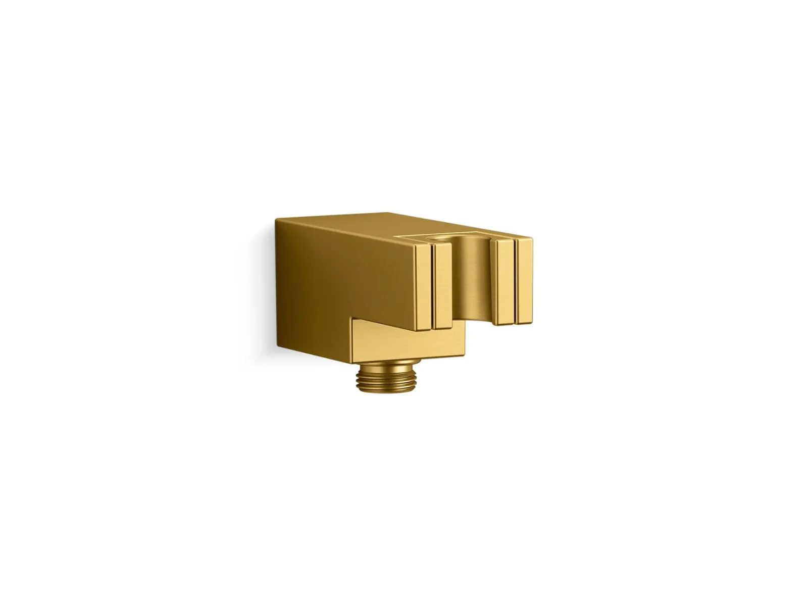 Wall-mount handshower holder with supply elbow and check valve^Kohler Best