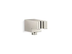 Wall-mount handshower holder with supply elbow and check valve^Kohler Best