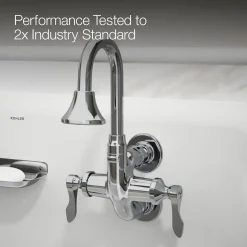 Wall-mount lavatory faucet, 1.2 gpm^Kohler Discount