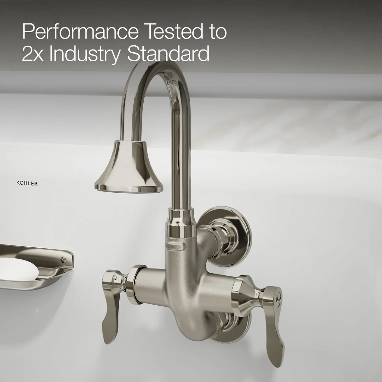 Wall-mount lavatory faucet, 1.2 gpm^Kohler Discount