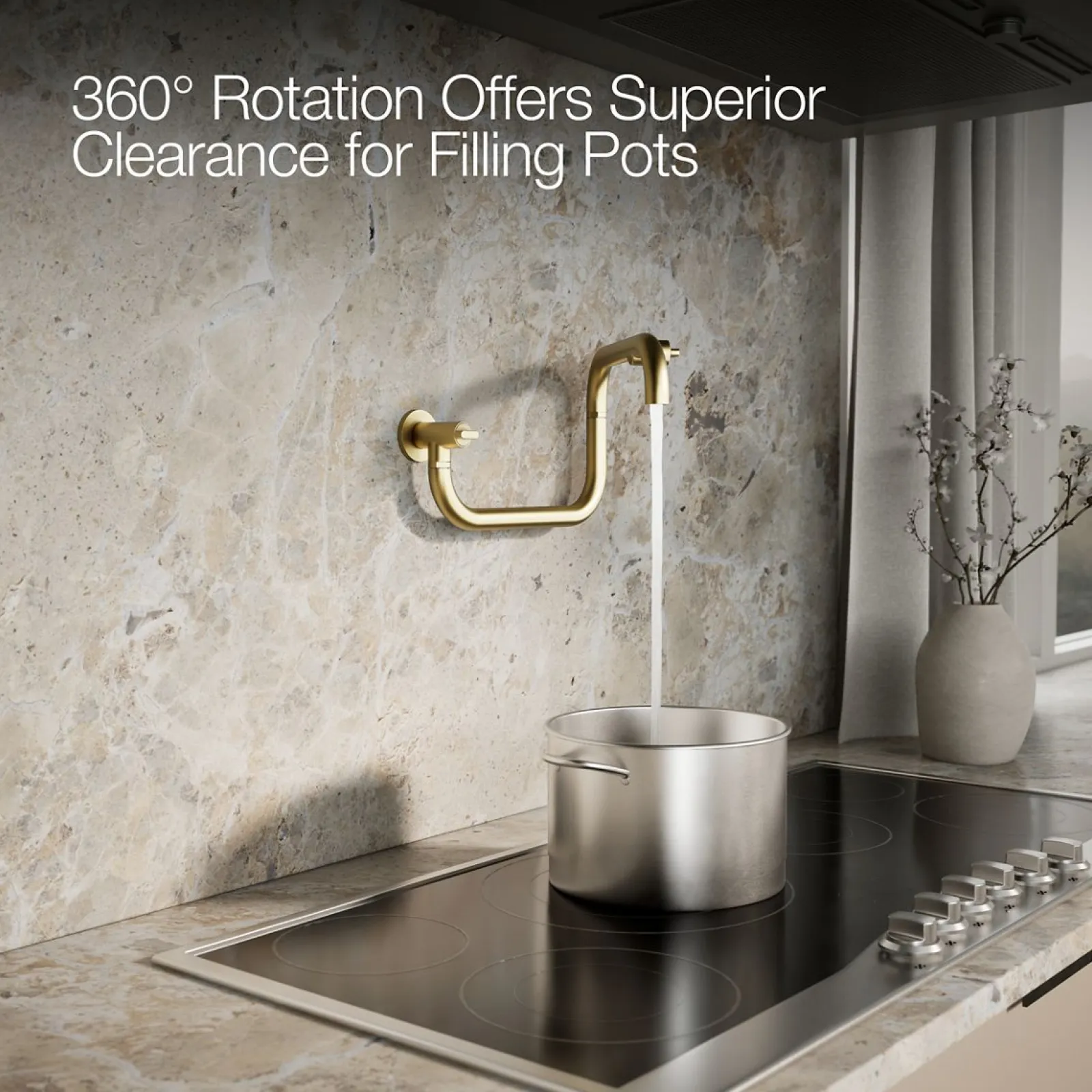 Wall-mount pot filler^Kohler Sale