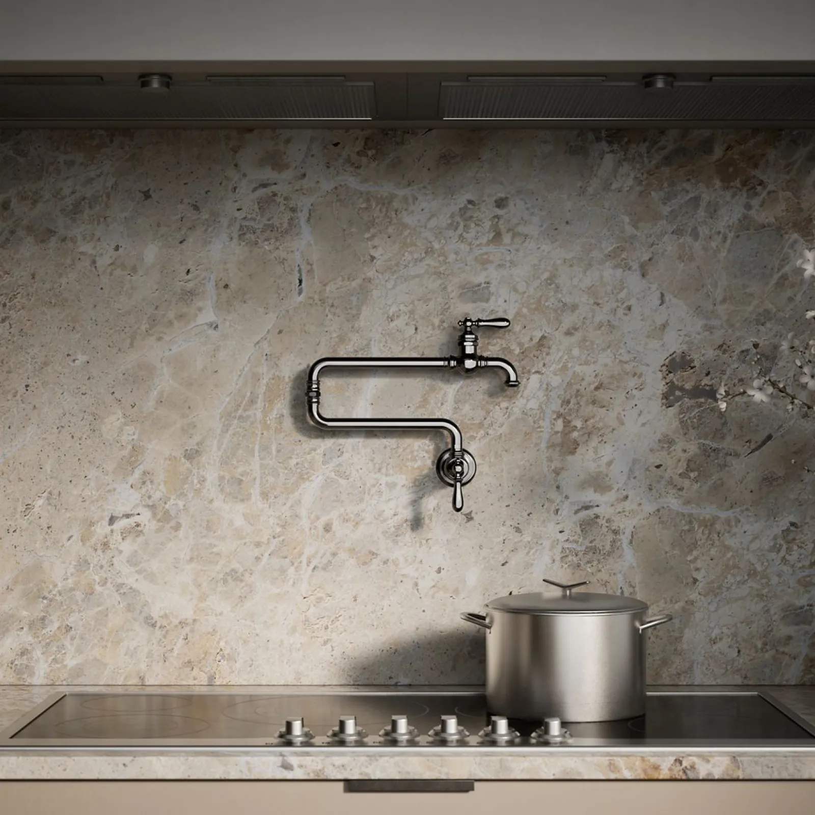 Wall-mount pot filler^Kohler Hot