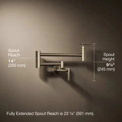 Wall-mount pot filler^Kohler Clearance