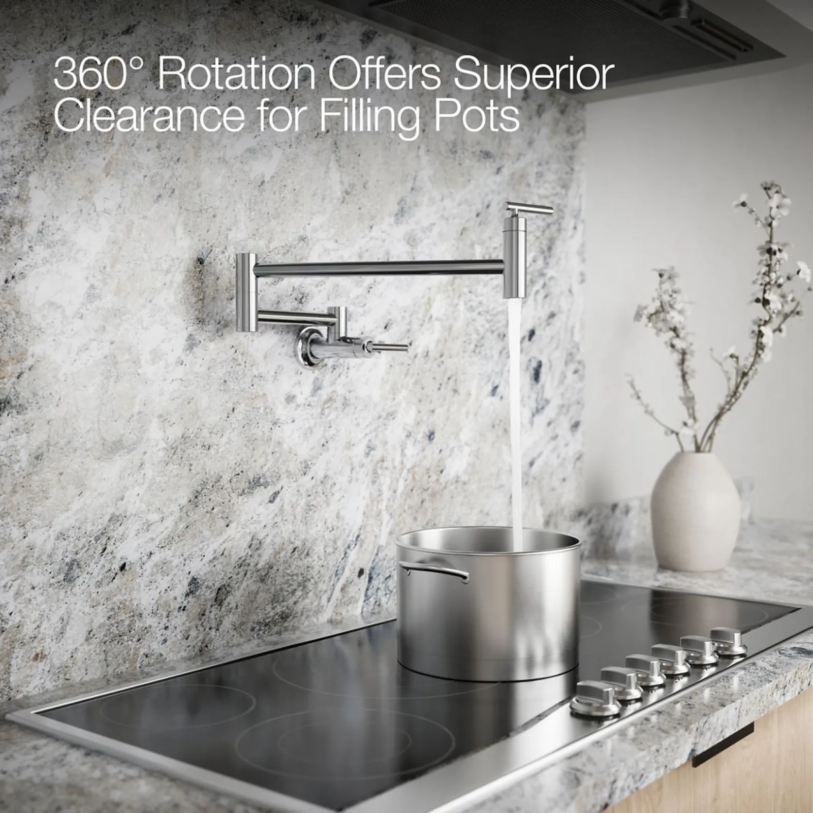 Wall-mount pot filler^Kohler Clearance