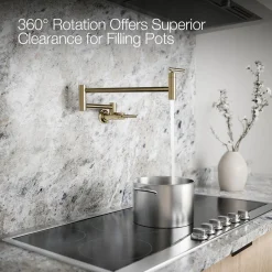 Wall-mount pot filler^Kohler Clearance