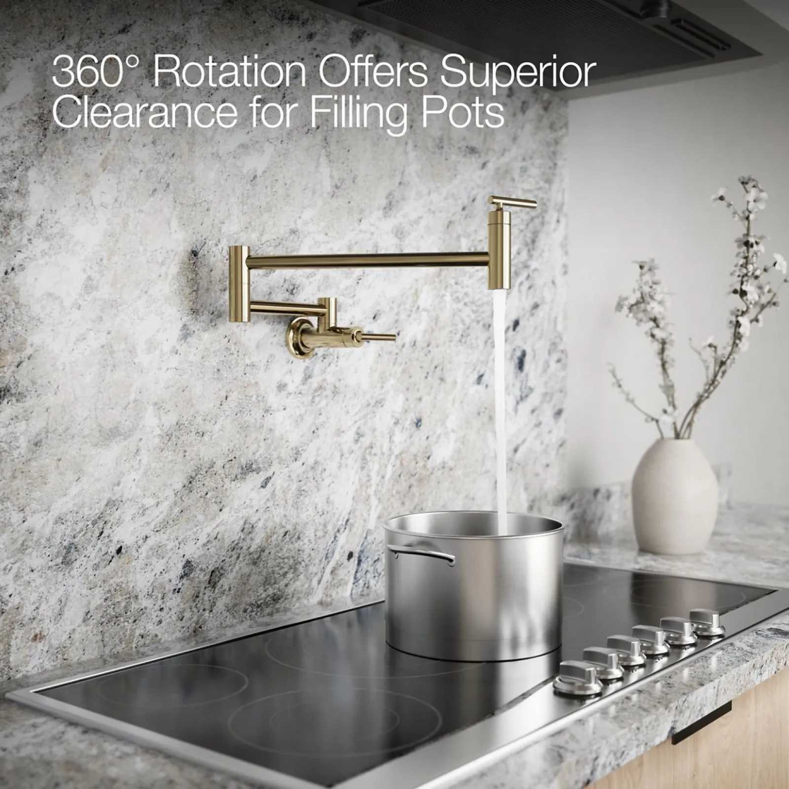 Wall-mount pot filler^Kohler Clearance