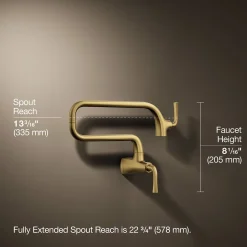 Wall-mount pot filler^Kohler