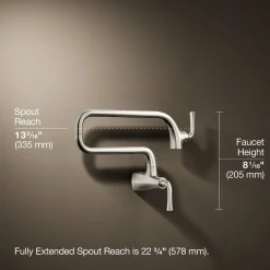 Wall-mount pot filler^Kohler