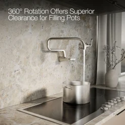 Wall-mount pot filler^Kohler