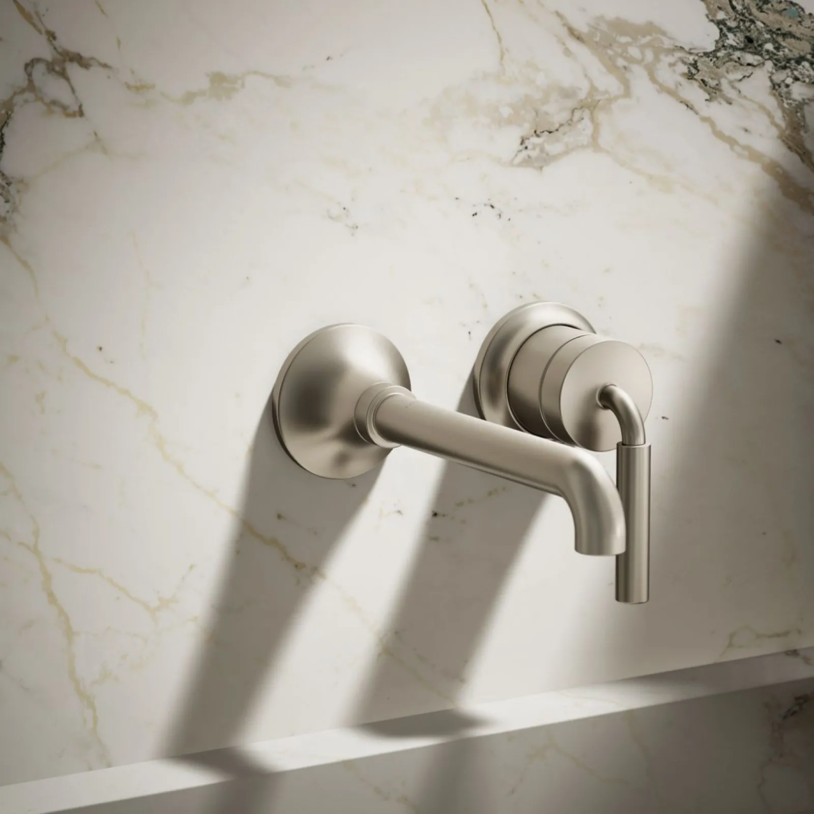 Wall-mount single-handle bathroom sink faucet, 1.2 gpm^Kohler Best