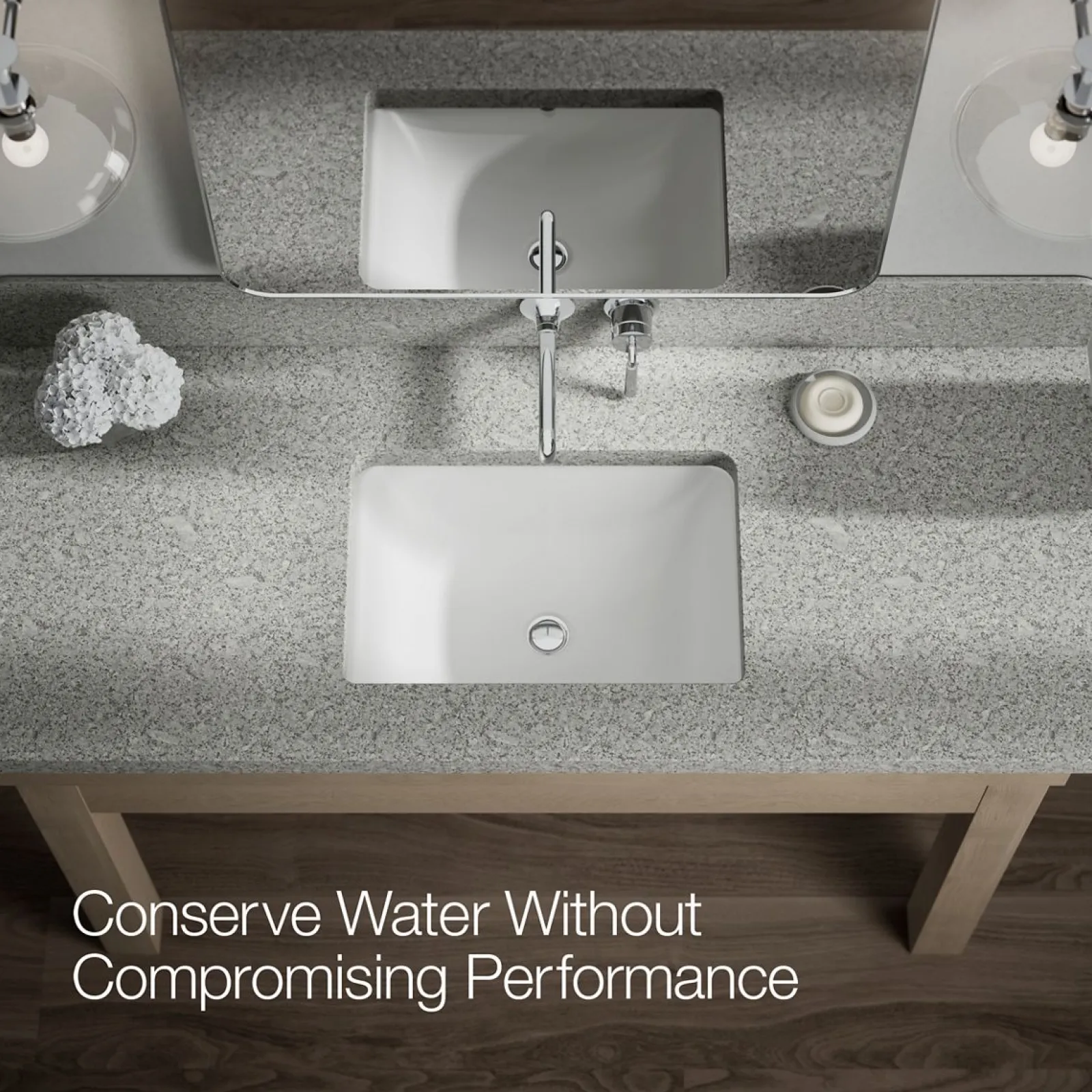 Wall-mount single-handle bathroom sink faucet, 1.2 gpm^Kohler Best