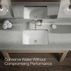 Wall-mount single-handle bathroom sink faucet, 1.2 gpm^Kohler Best
