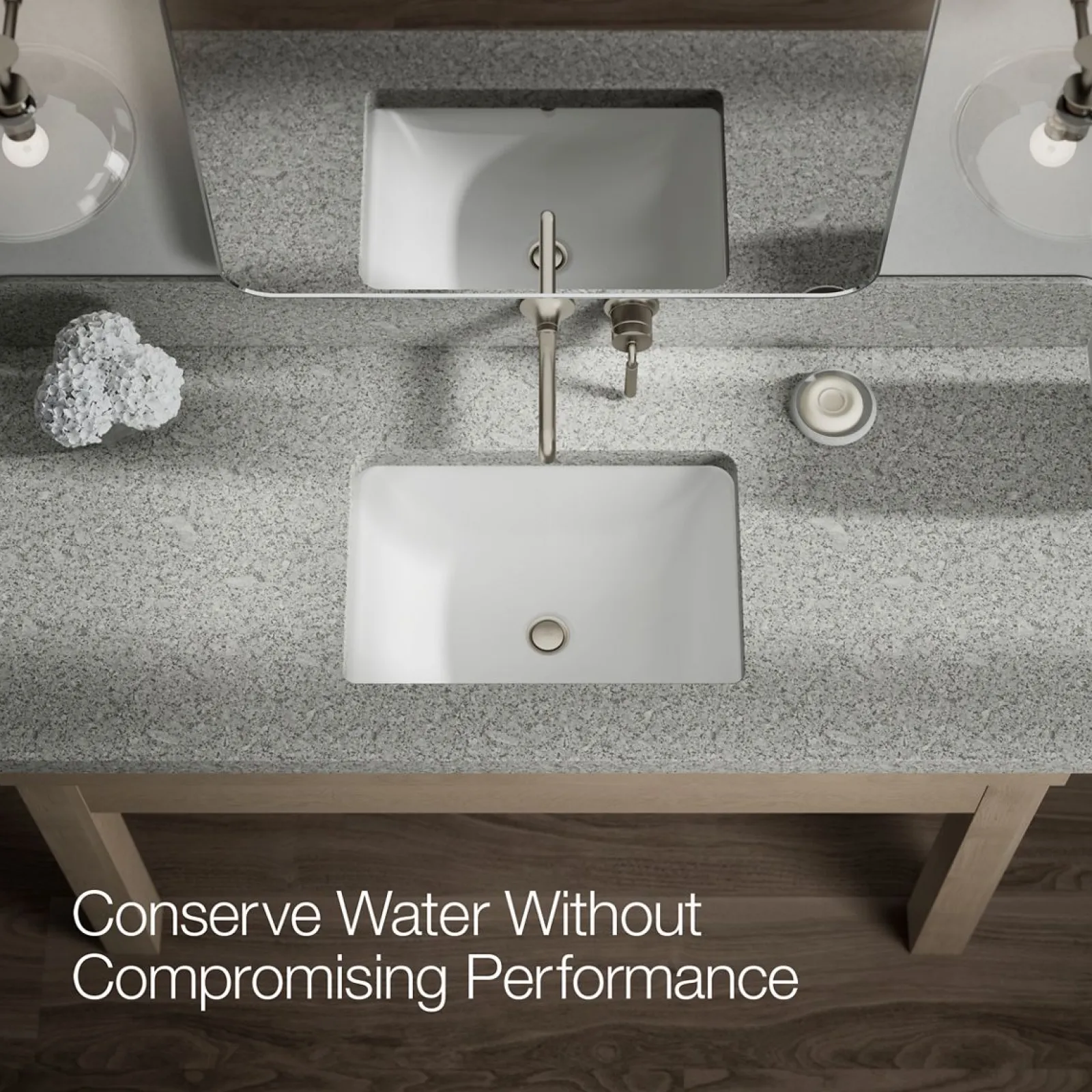 Wall-mount single-handle bathroom sink faucet, 1.2 gpm^Kohler Best