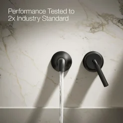 Wall-mount single-handle bathroom sink faucet, 1.2 gpm^Kohler Best