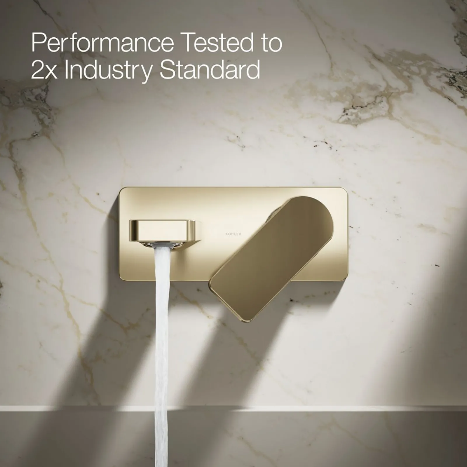 Wall-mount single-handle bathroom sink faucet, 1.2 gpm^Kohler Sale