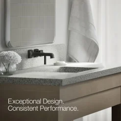 Wall-mount single-handle bathroom sink faucet, 1.2 gpm^Kohler Online